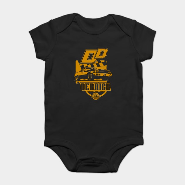 DERRICK (OCHER) Baby Bodysuit by GhiniPig